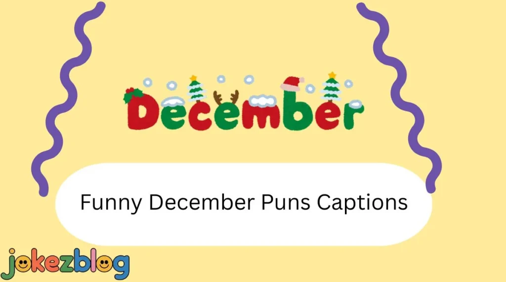 Funny December Puns Captions