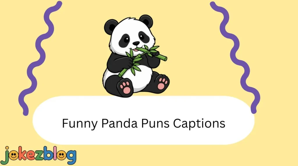 Funny Panda Puns Captions