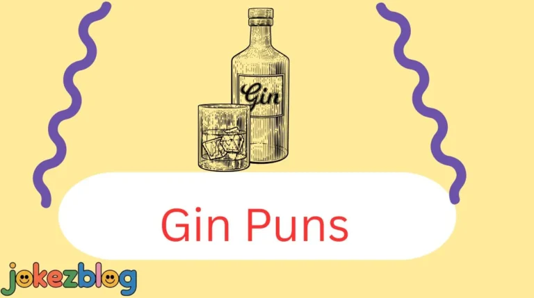 Gin Puns