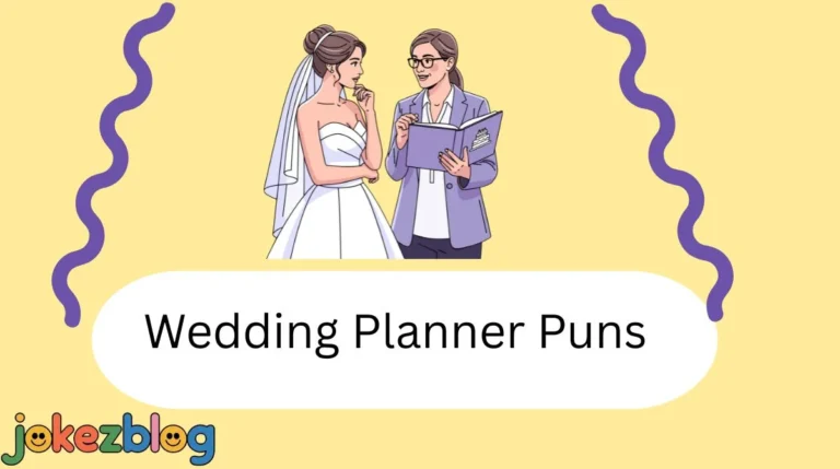 Wedding Planner Puns