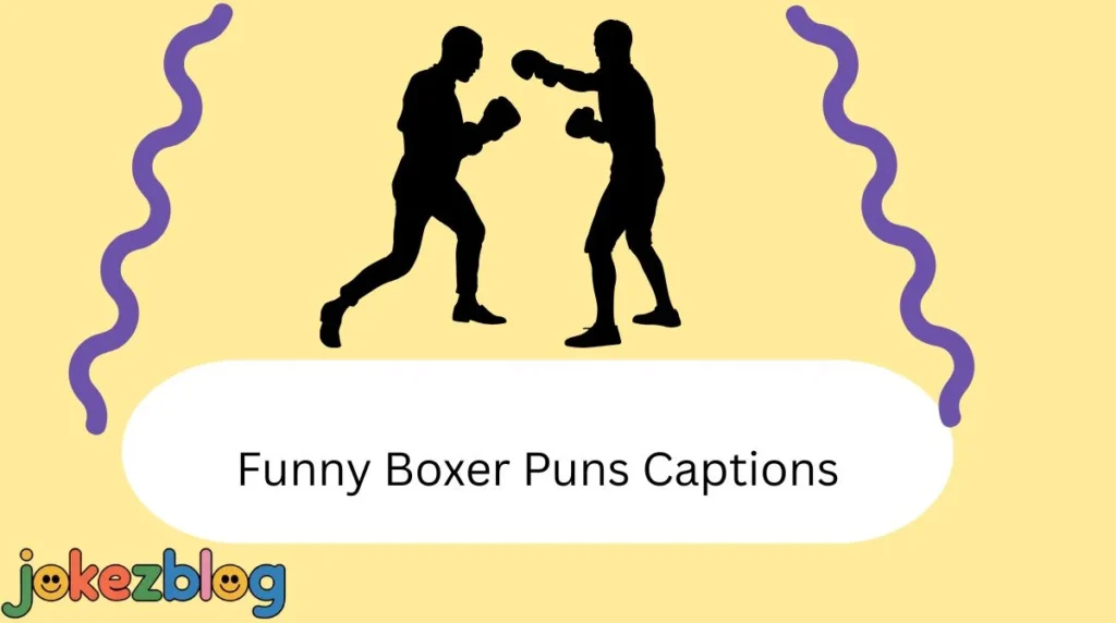 Funny Boxer Puns Captions