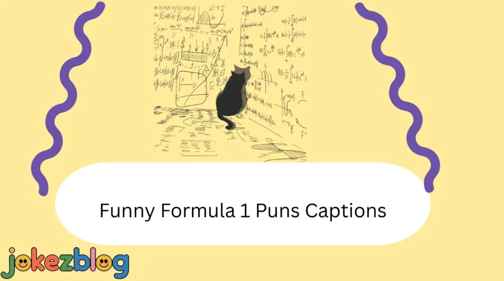 Funny Formula 1 Puns Captions