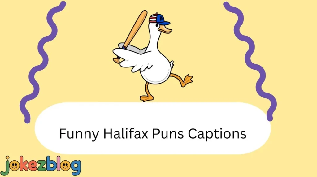 Funny Halifax Puns Captions