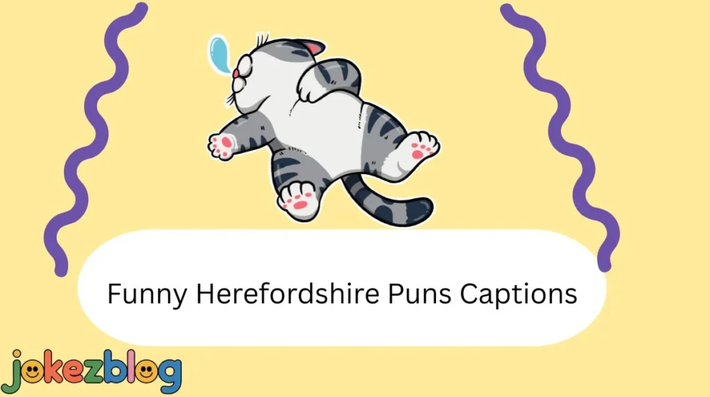 Funny Herefordshire Puns Captions