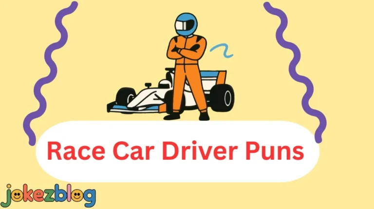 Race Car Driver Puns