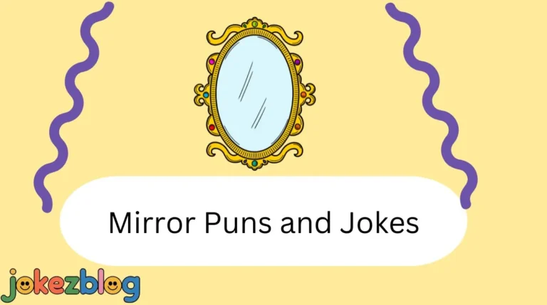 Mirror Puns and Jokes